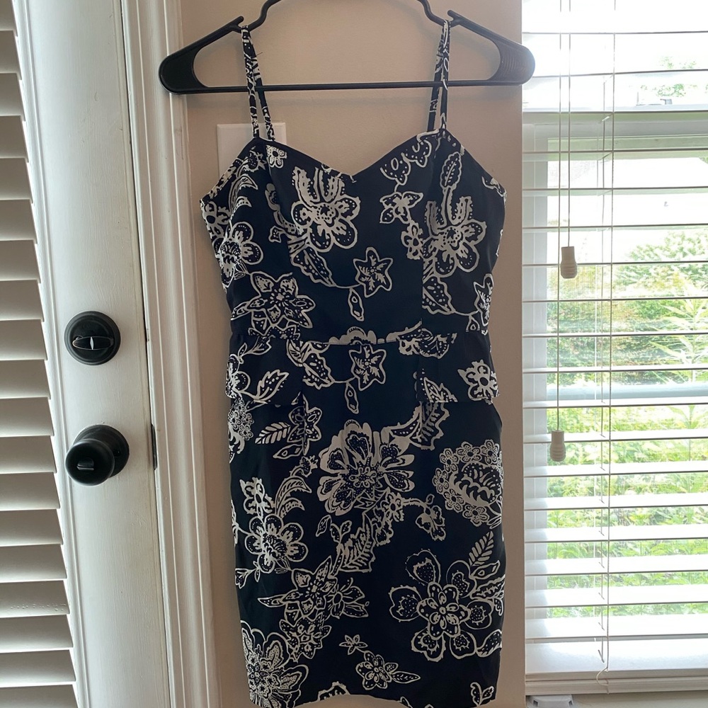 American Eagle Black and White Dress
